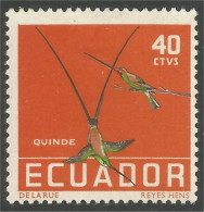 314 Equateur Hummingbird Colibri Oiseau Mouche MH * Neuf CH (ECU-93) - Hummingbirds