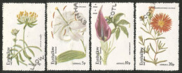 327 Eynhallow Island Fleurs Flowers Lis Lily Arum (EYN-1) - Autres & Non Classés