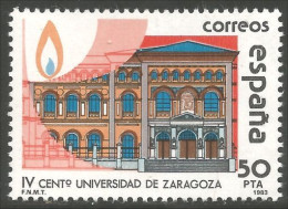 326 Espagne Université Saragosse Zaragoza University MNH ** Neuf SC (ESP-376) - Unused Stamps