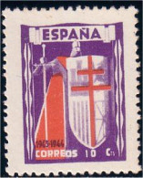 326 Espagne Chevalier Knight Tubercolose Tuberculosis MH * Neuf CH (ESP-310) - Geneeskunde