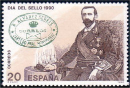 326 Espagne Journée Timbre Stamp Day Alvarez Sereix MNH ** Neuf SC (ESP-271) - Giornata Del Francobollo