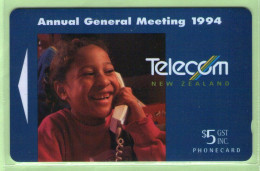 New Zealand - 1994 Telecom Third AGM $5 - Mint - NZ-P-32 - Neuseeland