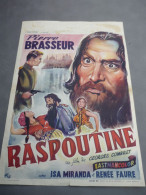 Affiche Du Film " Raspoutine " / 1954 - Film Franco-Italien / Pierre Brasseur - 100 % Original - Affiches & Posters