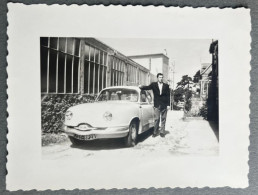 Photographie Ancienne ORIGINALE SNAPSHOT Photographie Ancienne ORIGINALE SNAPSHOT  Panhard Dyna  8,5 X 10 En ( RefJS16 ) - Cars