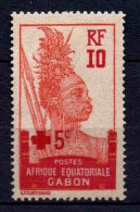 Gabon  -1915  - Croix Rouge - N° 81 - Neufs * - MLH - Unused Stamps