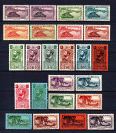 Gabon  -1932  - Aspects Du  Gabon + Savorgnan De Brazza   - N° 125 à 146 - Neufs * - MLH - Unused Stamps