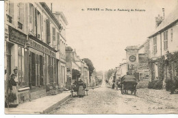 FISMES. Porte Et Faubourg De Soissons - Fismes