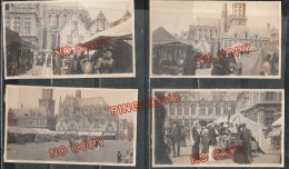 Belgique Furnes Jour De Marché Intérieur Eglise Année 1912 - Schiffe