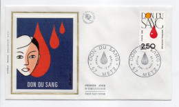 - FDC LE DON DU SANG - METZ 9.4.1988 - - Autres & Non Classés