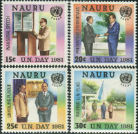 Nauru 1981 SG244-247 United Nations Day Set MNH - Nauru