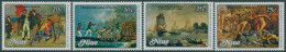 Niue 1980 SG320-323 Captain Cook's Death Hurricane Relief Set MNH - Niue