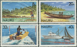 Nauru 1981 SG238-241 Fishing Net Vessels Set MNH - Nauru