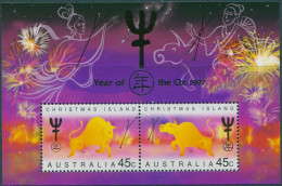 Christmas Island 1997 SG436 Chinese New Year Of The Ox MS MNH - Christmas Island