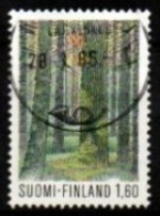 FINLANDE   -   1982  .  Y&T N° 857 Oblitéré .   Forêt - Used Stamps