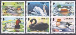 Jersey 2004 - Mi.Nr. 1122 - 1127 - Postfrisch MNH - Tiere Animals Vögel Birds - Canards