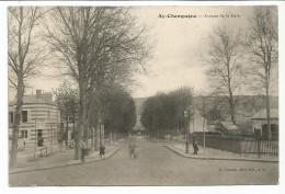 AY EN CHAMPAGNE. Avenue De La Gare - Ay En Champagne