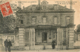 85* FONTENAY LE COMTE  Hotel De Ville        RL28,1018 - Fontenay Le Comte