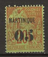 1888 USED Martinique Yvert 4 - Used Stamps