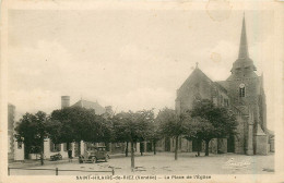 85* ST HILAIRE DE RIETZ  Place De L Eglise     RL31,1172 - Saint Hilaire De Riez