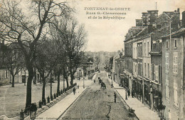 85* FONTENAY LE COMTE   Rue G,clemanceau Et De La Republique      RL31,1051 - Fontenay Le Comte