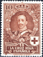 SPAGNA, SPAIN, CROCE ROSSA, RED CROSS, 10 P., 1926, NUOVI (MNH**) Scott:ES B13, Yt:ES 299 - Neufs