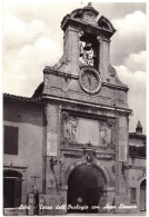 SUTRI  5 TORRE DELL'OROLOGIO E ARCO ETRUSCO  ( E POMPA DI BENZINA...)   VITERBO - Viterbo