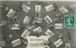 92* COURBEVOIE  « souvenir »  Multi Vues    RL44,0886 - Courbevoie