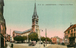 95* ARGENTEUI   Eglise Et Place        RL44,1374 - Argenteuil