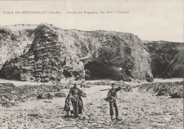 PLAGE DE BRETIGNOLLES. -  Grotte Du Prégneau, Dite Four à Catteau - Bretignolles Sur Mer