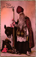 PC SAINT NICHOLAS, VIVE ST. NICOLAS, PRESENTS, Vintage Postcard (b55403) - Saint-Nicolas