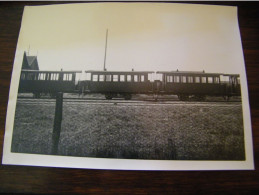 Photographie 125 X 175 - Melun (77) - Tramway - Remorque - Gare Locale - Ligne Barbizon - 1938 - SUP (TRAM 32) - Melun