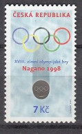 TSCHECHISCHE REPUBLIK  166, Postfrisch **, Olympische Winterspiele Nagano, 1998 - Unused Stamps