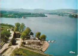 71. LE CREUSOT. VUE AERIENNE. LAC DE TORCY. 1985. - Le Creusot