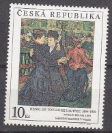 TSCHECHISCHE REPUBLIK  57, Postfrisch **, Gemälde: Moulin Rouge, 1994 - Unused Stamps