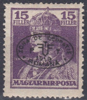 Hongrie Debrecen 1919 Mi 38b  Roi Charles IV (A12) - Debreczen