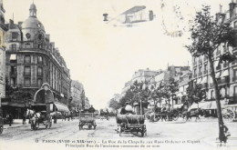 CPA - PARIS - N° 43 - La Rue De La Chapelle Aux Rues Ordener Et Riquet - Belle Animation - (XVIIIe & XIXe Arrt.) - 1914 - Paris (18)