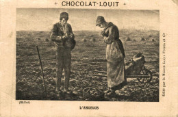 CHROMO CHOCOLAT LOUIT L'ANGELUS - Louit