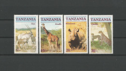 Tanzania 1986 Fauna   Y.T. 285/288 ** - Tanzania (1964-...)