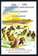 Etiquette Vin 1944/1994 50° Anniversaire Du Débarquement De Normandie Bordeaux  1992 G Boissonneau Propriétaire - Bordeaux