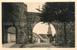 43498721 Templin Stadtmauer Und Kirche Templin - Templin