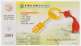 Postal Stationery China 2001 Key - Ohne Zuordnung