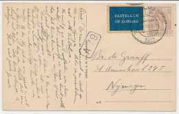 Bestellen Op Zondag - Delft - Nijmegen 1923 - Lettres & Documents