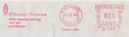 Meter Cover Netherlands 1968 Pitney Bowes - Universal - Rotterdam - Vignette [ATM]