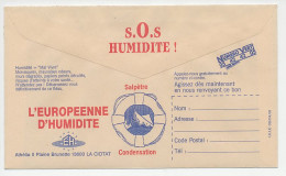 Postal Cheque Cover France 1991 Humidity - Mold - Life Buoy - S.O.S. - Ohne Zuordnung