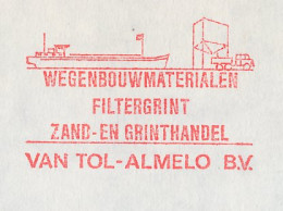 Meter Cover Netherlands 1981 Road Construction Materials - Filter Gravel - Sand - Almelo - Altri & Non Classificati