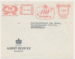 Meter Cover Netherlands 1962 75 Years Albert Heijn - Zaandam - Non Classificati