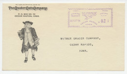 Illustrated Meter Cover ( Only Front ) USA 1936 Quaker - The Quaker Oats Company - Sonstige & Ohne Zuordnung