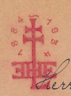 Meter Cover Hungary 1934 L.E.H.E. - Stamp Exhibition - Cross - Altri & Non Classificati