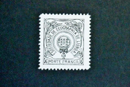 (T1) Portugal BOB Geographic Society Stamp 3 - MNH - Ongebruikt