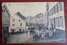 Cpa Herve ; Place Du Marché - Herve